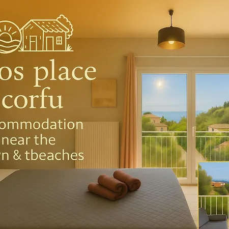 Ilios Place Corfu-near Old Town & Beaches Apartamento