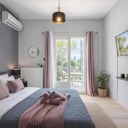 Ilios Place Corfu-near Old Town & Beaches Apartamento Kontokali