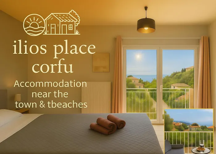 Ilios Place Corfu-near Old Town & Beaches Apartament